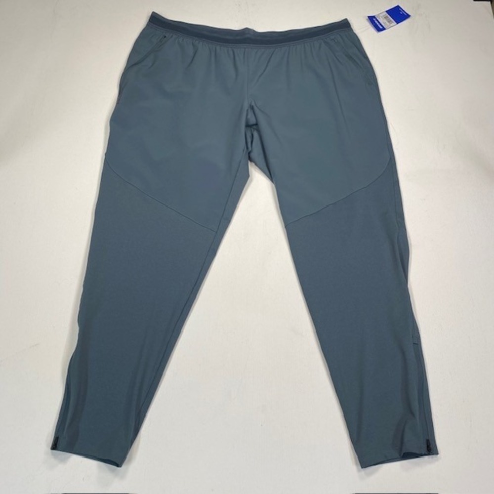 Brooks Dash Pant Mens XL Slate Grey Running Training Joggers 211585094.040 NEW